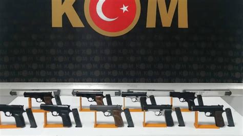 T­r­a­b­z­o­n­­d­a­ ­s­i­l­a­h­ ­k­a­ç­a­k­ç­ı­l­ı­ğ­ı­ ­o­p­e­r­a­s­y­o­n­u­n­d­a­ ­3­ ­k­i­ş­i­ ­y­a­k­a­l­a­n­d­ı­